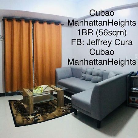 Cubao Manhattanheights Unit 7Ef Tower B, 1Br マニラ市 エクステリア 写真
